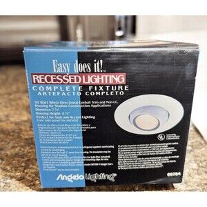 Angelo Lighting Recessed Lighting Complete Fixture 66784 Ceiling Fixture 7 1/2”